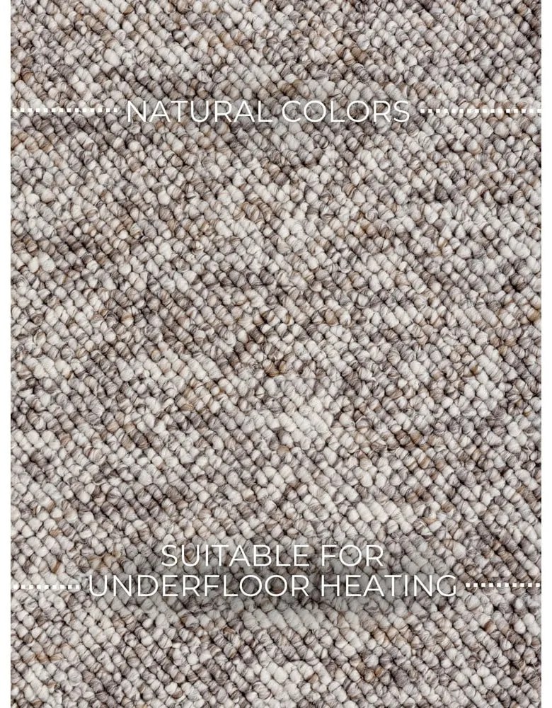 Covor gri lavabil 120x170 cm Rocco Taupe – Elle Decoration