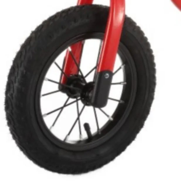 Bicicleta pedagogica fara pedale pentru copii NOVOKIDS™ Splend'Or Balance Bike 120, Cu roti gonflabile din cauciuc de 12" inch, 1-5 ani, Maxim 30 kg,