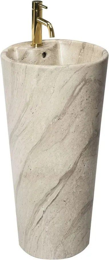 Lavoar freestanding Rea Blanka ceramica natural mat