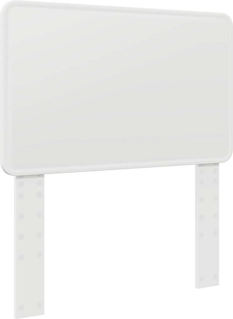 vidaXL Tăblie cap Alb 75 cm Lemn compozit