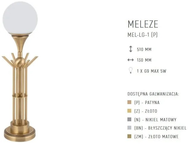 Lampa de masa deosebita design LUX realizat manual MELEZE