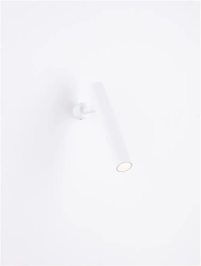 Aplica Spot LED directionabil stil minimalist ARLO alba, NVL-9232133
