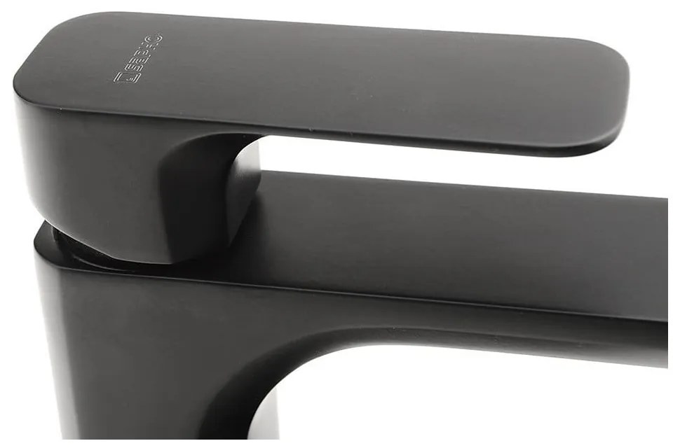 Baterie negru-mat pentru chiuvetă înaltă Spy – Sapho