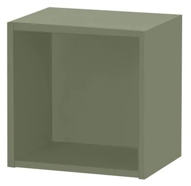 Boxie dulap de perete deschis 40x40x27 cm verde