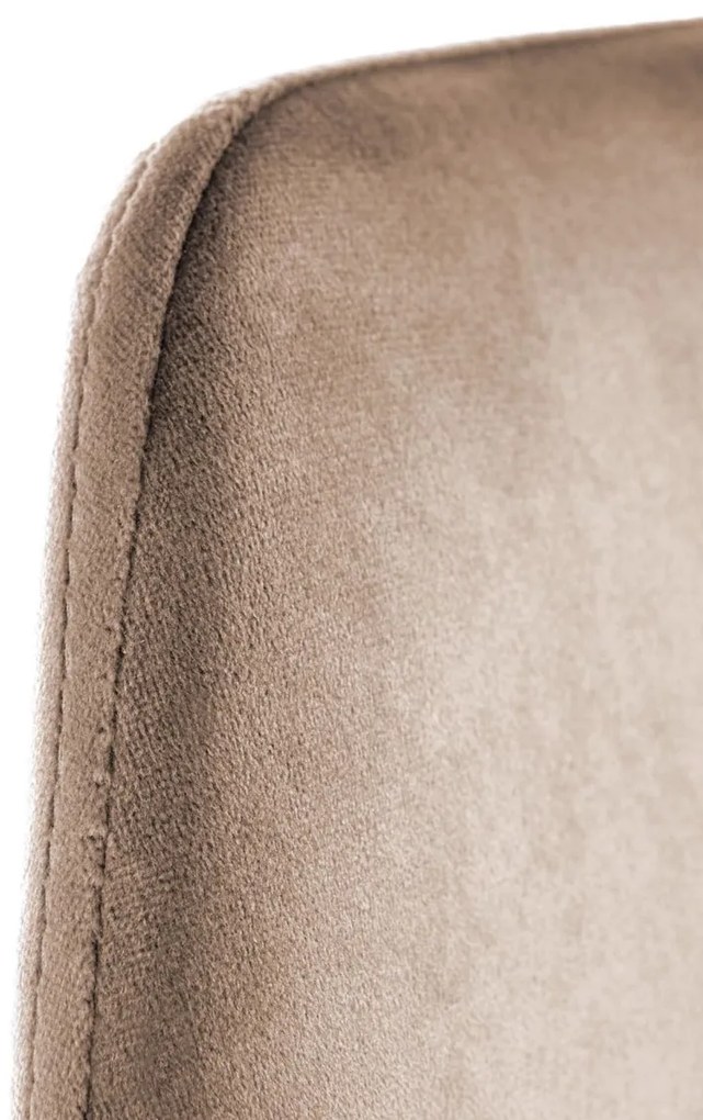 Scaun tapitat K460 – Bej/Gold