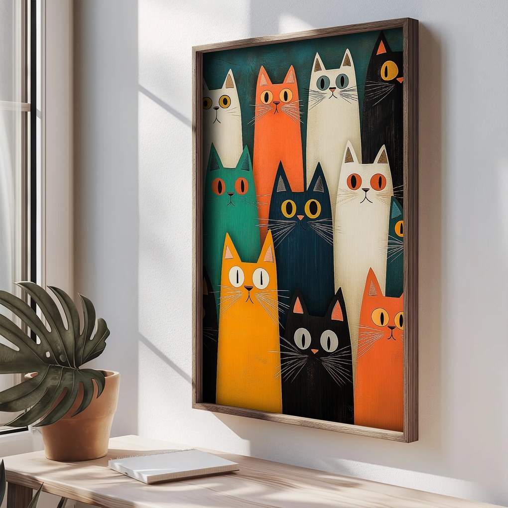 Tablou MDF -L MDF 3mm Multicolor P14A