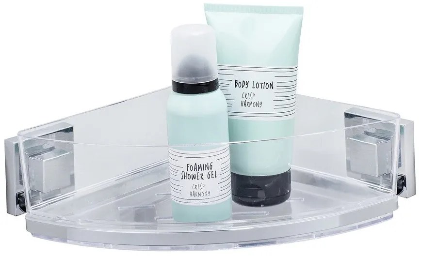 Raft de baie de colț QUADRO, Vacuum-Loc pentru duș, WENKO