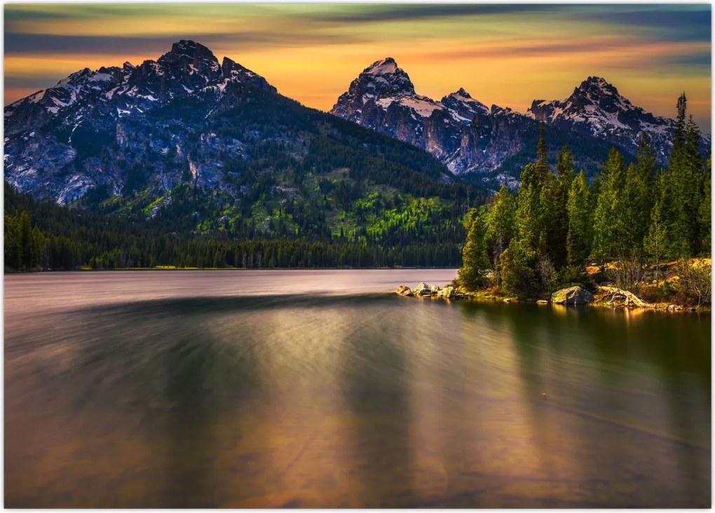 Tablou - Parcul Național Grand Teton (70x50 cm)