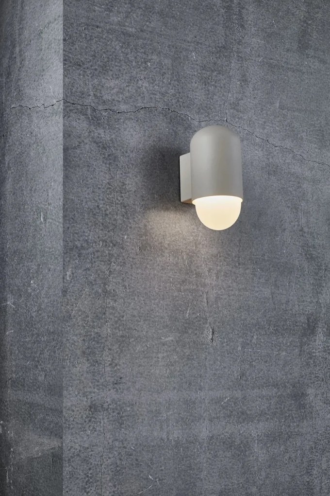 Aplica de perete pentru iluminat exterior design modern IP54 HEKA bej nisip