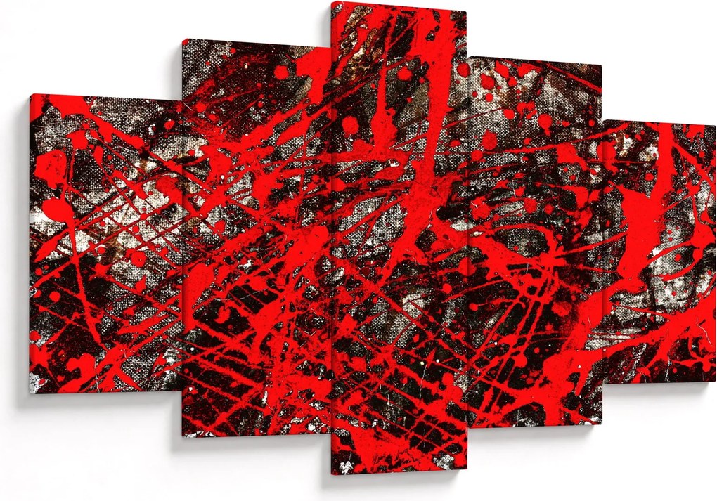Tablou - Abstracție expresivă (150x105 cm)