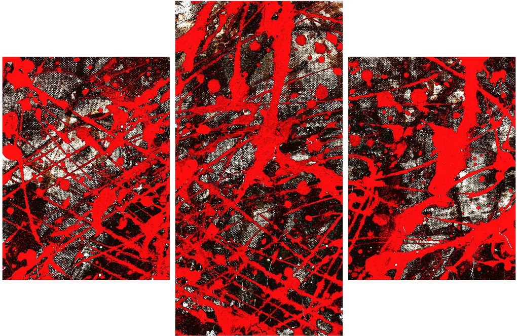 Tablou - Abstracție expresivă (90x60 cm)