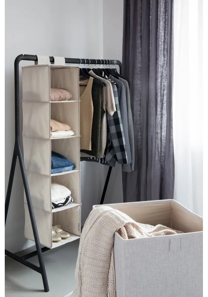 Organizator pentru șifonier de suspendat din material textil Soft Storage – Bigso Box of Sweden