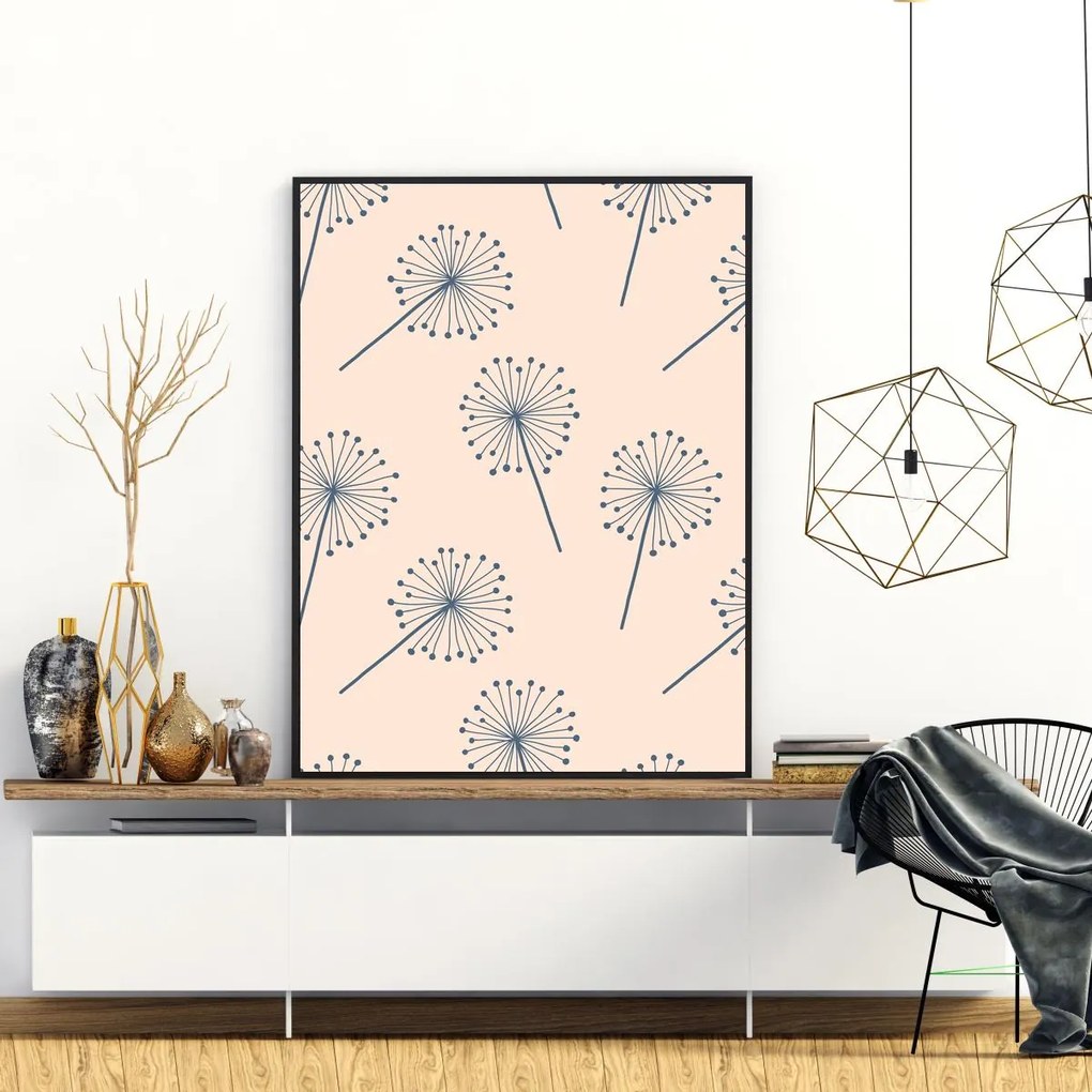 Poster - Fulgi de păpădii (A4)