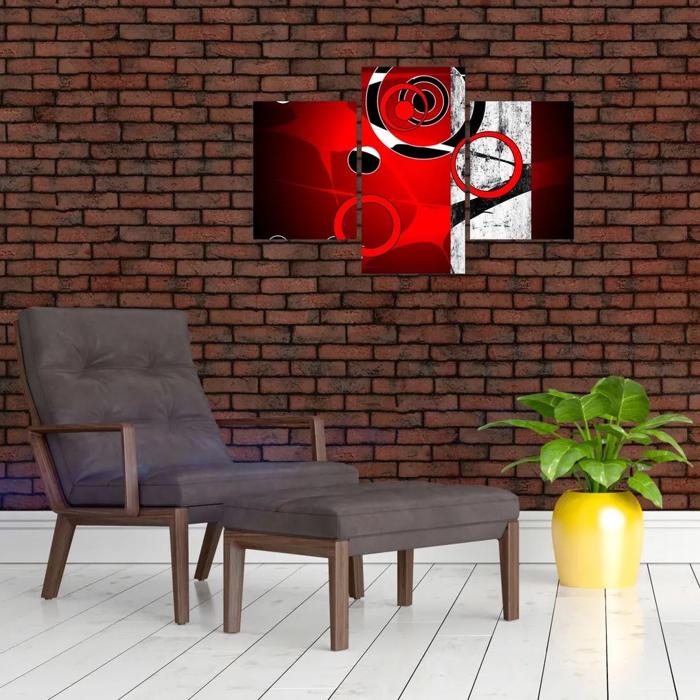 Tablou cu abstracție (90x60 cm)