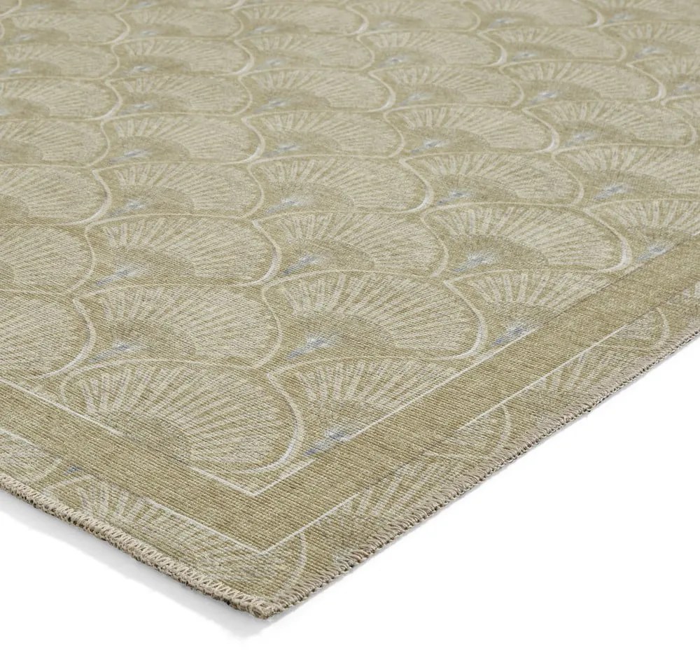 Covor verde deschis lavabil 152x230 cm Deco Peacock – Catherine Lansfield