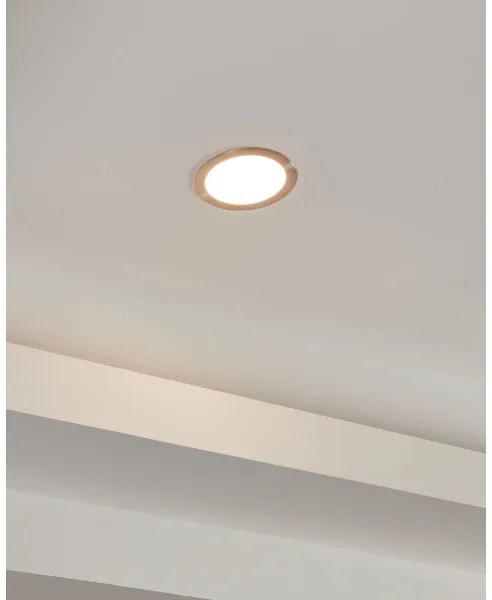 Eglo 31746 - Aplică LED reglabilă pentru baie FUEVA-Z 10,5W/230V IP44 crom