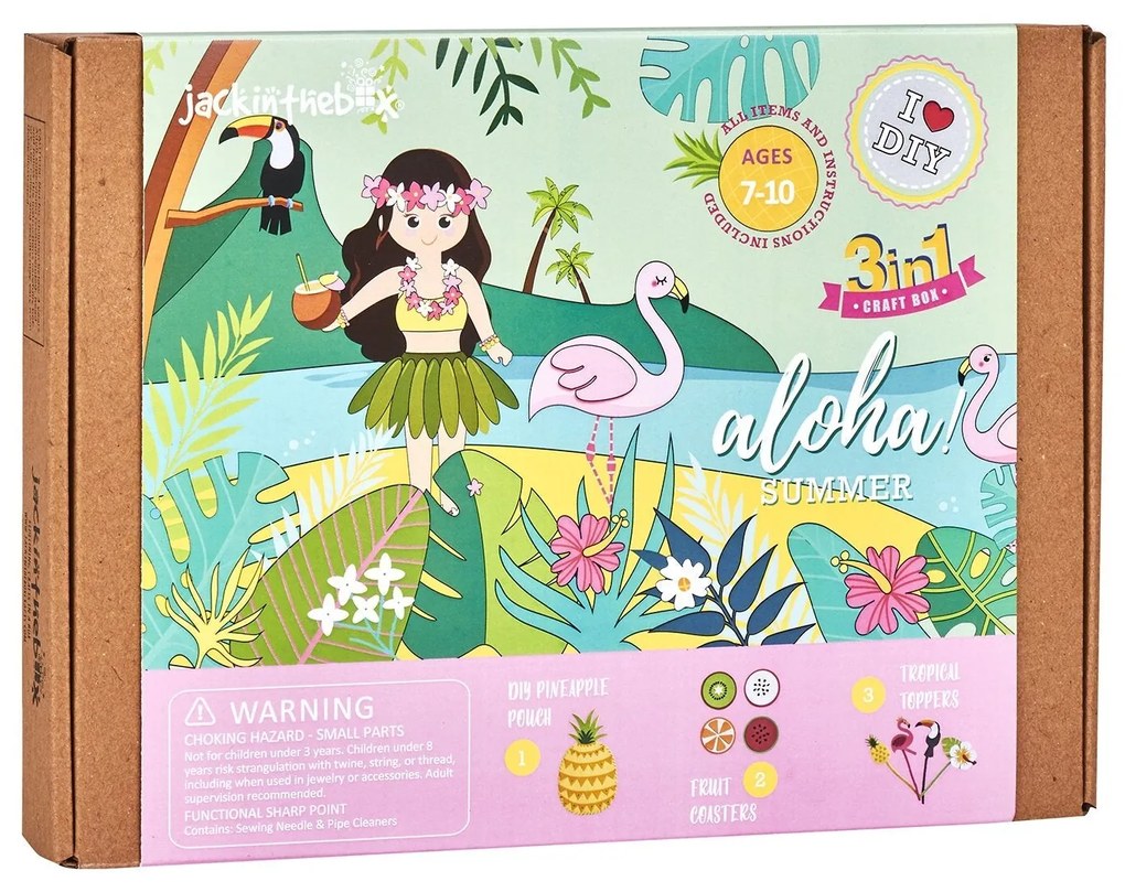 KIT CREATIE 3-IN-1 ALOHA VARA - JACK IN THE BOX (JK10035)