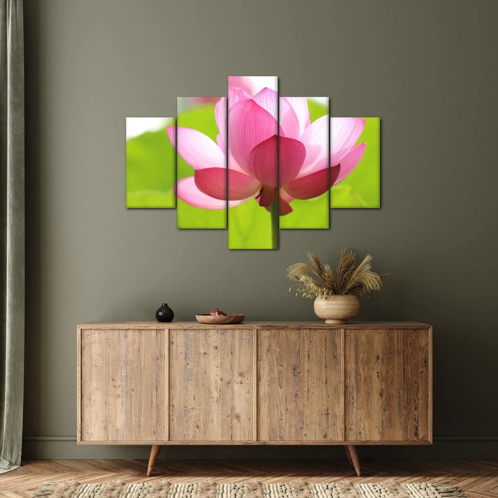 Tablou cu flori de lotus (150x105 cm)