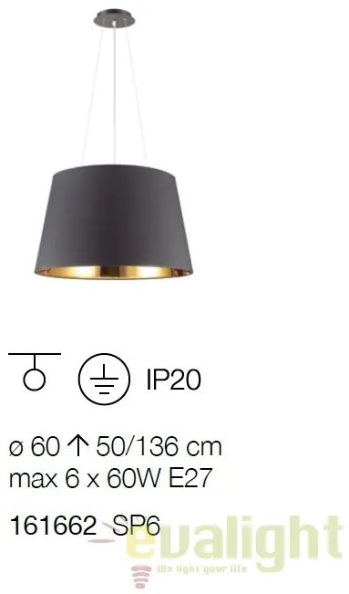 Lustra suspendata design modern NORDIK SP4 161662
