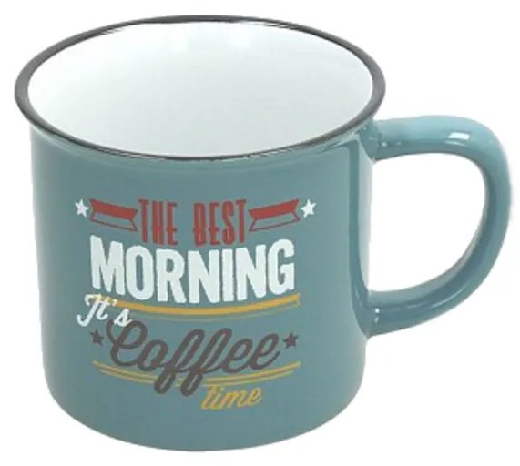 Cana pentru cafea Vintage, Tognana, 360 ml, ceramica, albastru