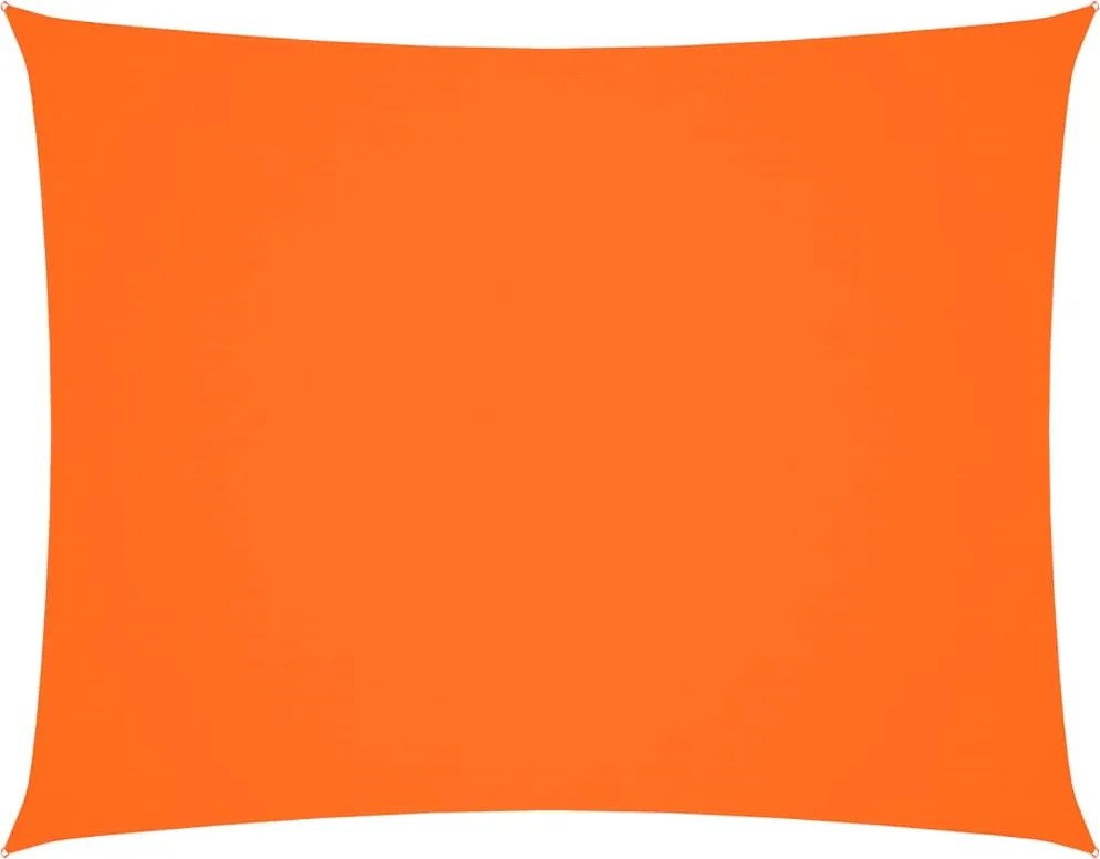 vidaXL Parasolar, portocaliu, 4x6 m, țesătură oxford, dreptunghiular