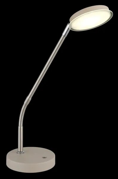 Globo 58504TSA - Lampă de masă cu dimmer tactil SILVIO LED/6,5W/230V bej