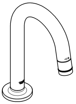 GROHE 20201000 - Baterie monocomandă pentru lavoar UNIVERSAL, 113 mm, crom lucios