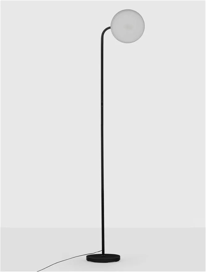 Lampa de podea LED design modern SINKRO, negru
