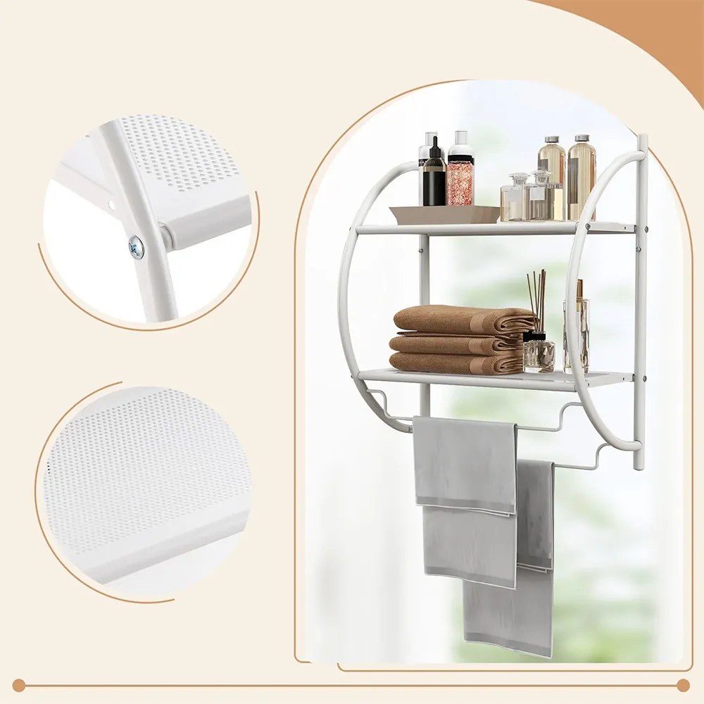 Suport de prosoape montabil pe perete