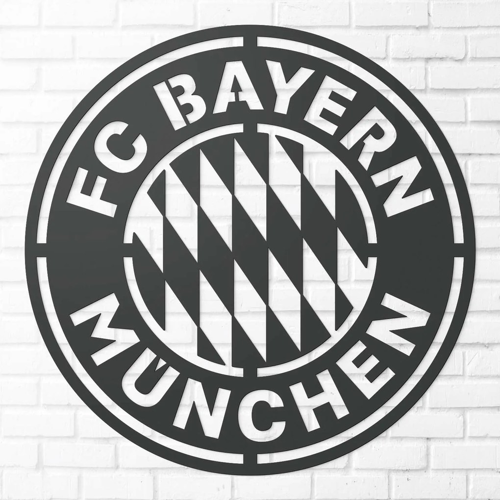 DUBLEZ | Logo din lemn al clubului - FC Bayern Munchen