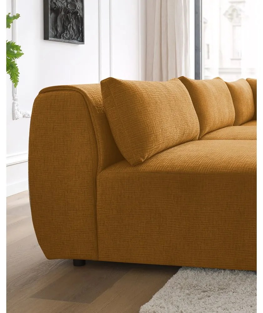 Colțar galben muștar (cu colțar variabil) Jeanne – Bobochic Paris