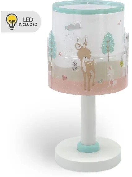 Dalber 61271N - Lampă LED pentru copii LOVING DEER 1xG4/4W/230V multicolor