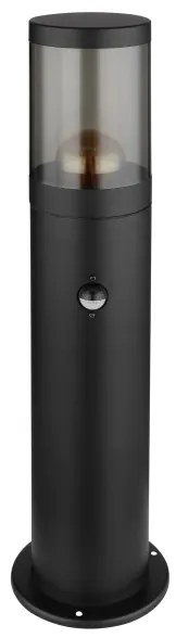 Lampă de exterior cu senzor XELOO 1xE27/60W/230V 50 cm IP44 Globo 32015BSS