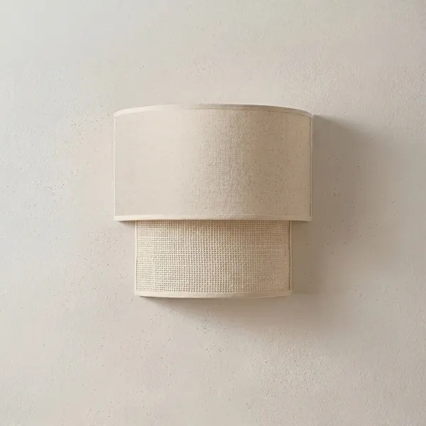 BRILAGI - Aplică de perete LED BOHO ECO 1xE27/10W/230V crem