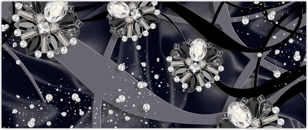 Tablou - Diamante în spațiu (120x50 cm)