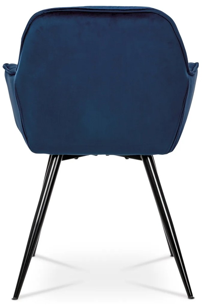 Set de scaune de sufragerie DCH-421 BLUE4, 2 buc.