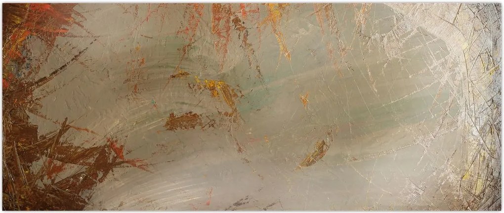 Tablou - Abstract texturat (120x50 cm)