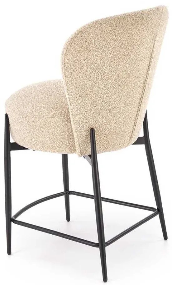 Scaun de bar Ainara, bej