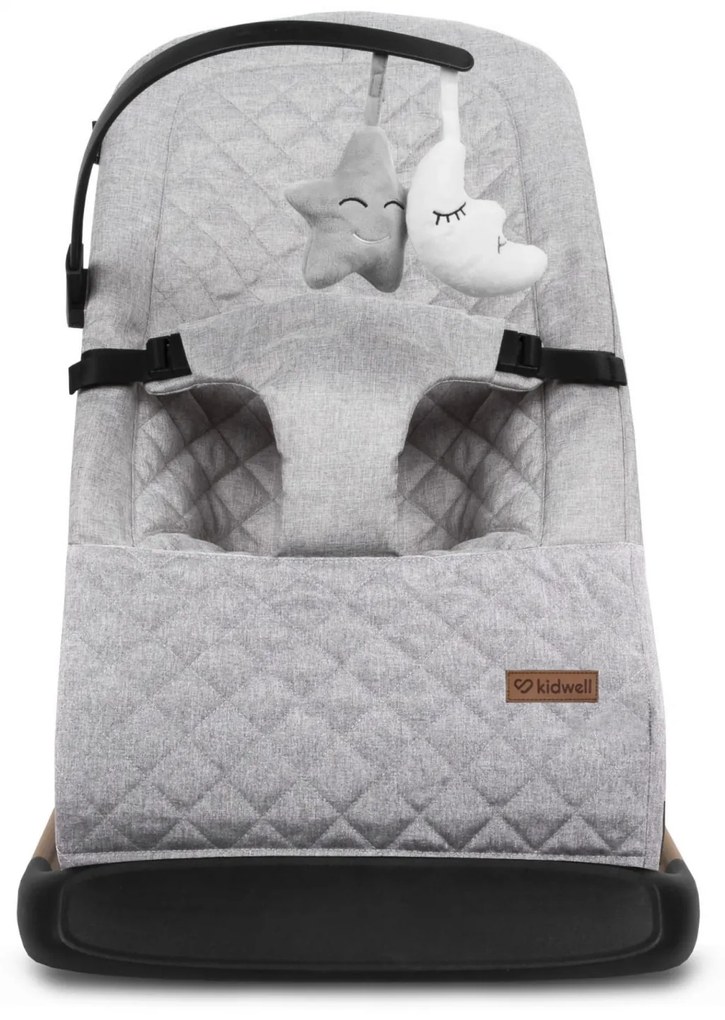 Balansoar pentru copii Kidwell Laro Full - Wooden Grey