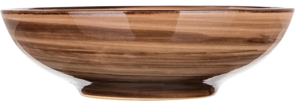 Farfurie adâncă Banquet PALAS, 18 cm,  maro