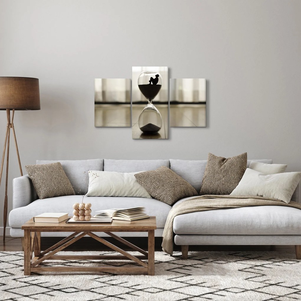 Tablou cu clepsidra (90x60 cm)