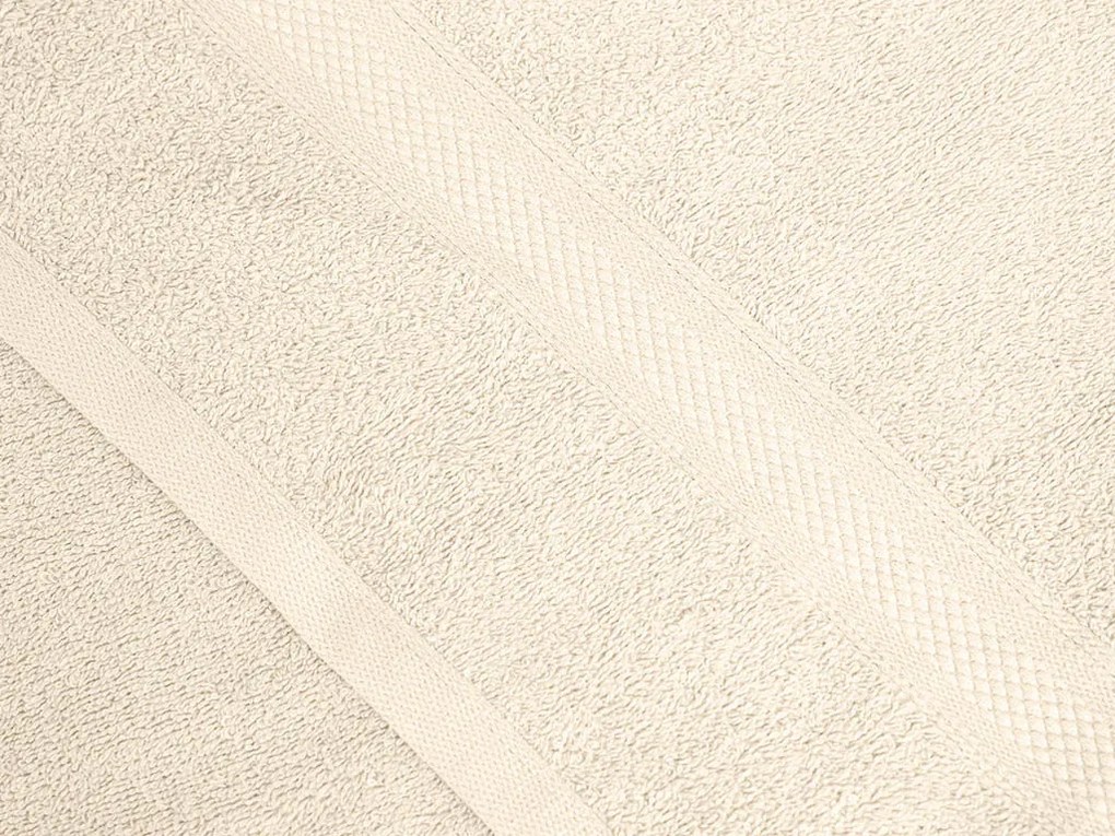 Prosop CLARYSSE ELEGANCE 60x110 cm crem, 100% bumbac