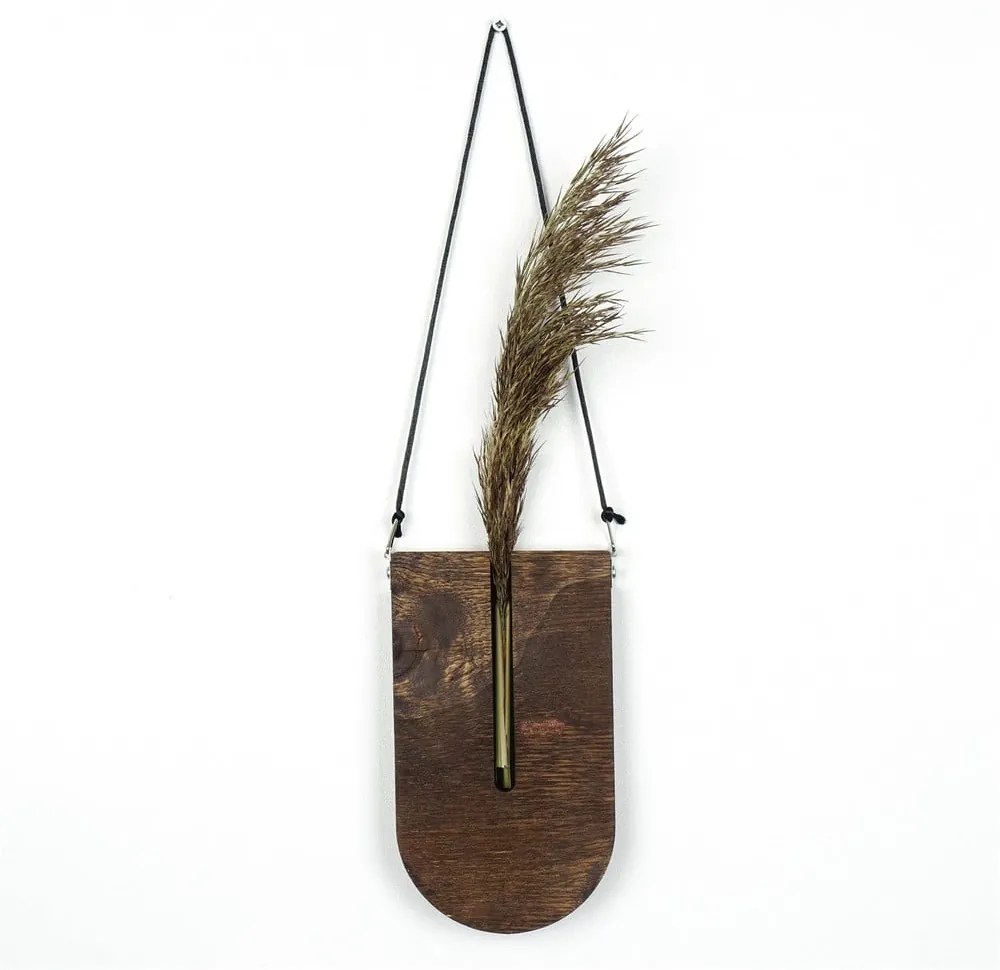 Vaza de perete din lemn Kate Louise Flowerpot V.