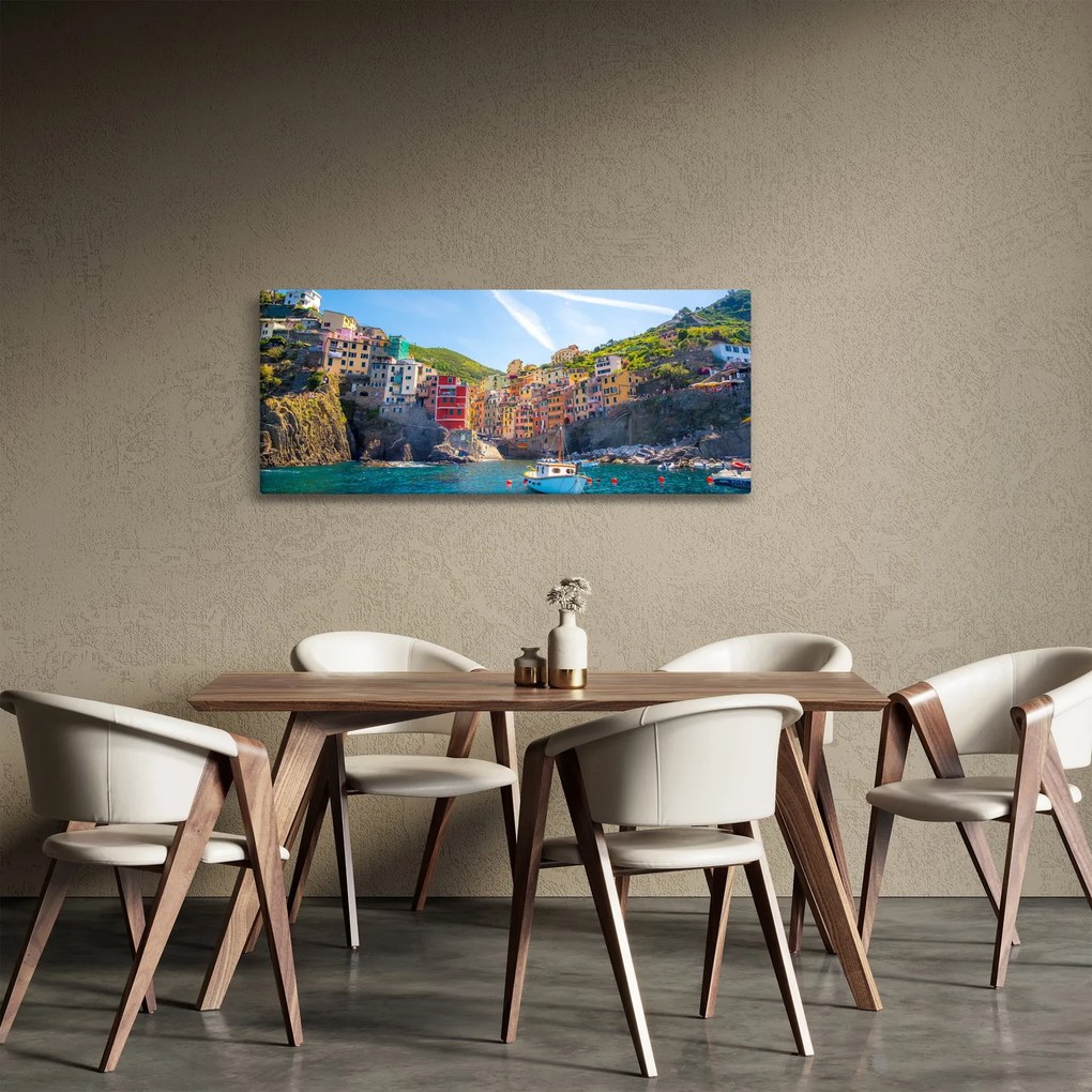 Tablou - Pe Marea mediterană (120x50 cm)