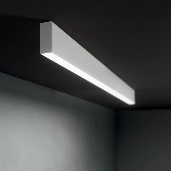 Ideal Lux - Pendul LED LINUS pe cablu, 32 W, 230 V, 4000 K, CRI 90, 120 cm, alb