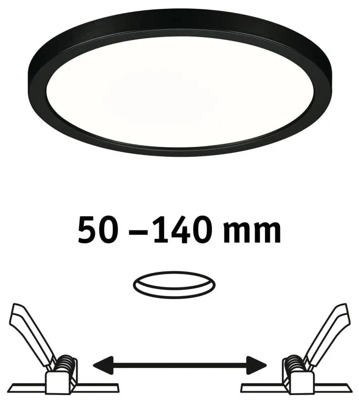 Paulmann 79965 - Spot încastrat AREO LED 13 W, IP44, compatibil cu dimmer, pentru baie, 230 V