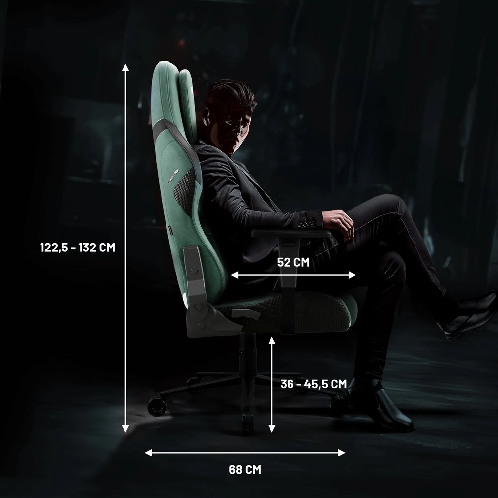 Scaun de gaming Diablo X.One Prime Forest Green Normal Size