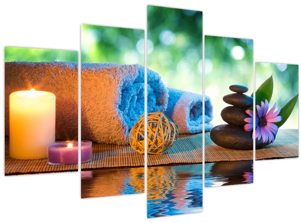 Tablou - Relaxare masaj pictura (150x105 cm)
