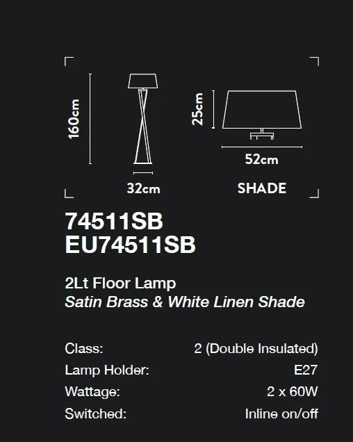Lampadar/Lampa de podea design elegant Belle