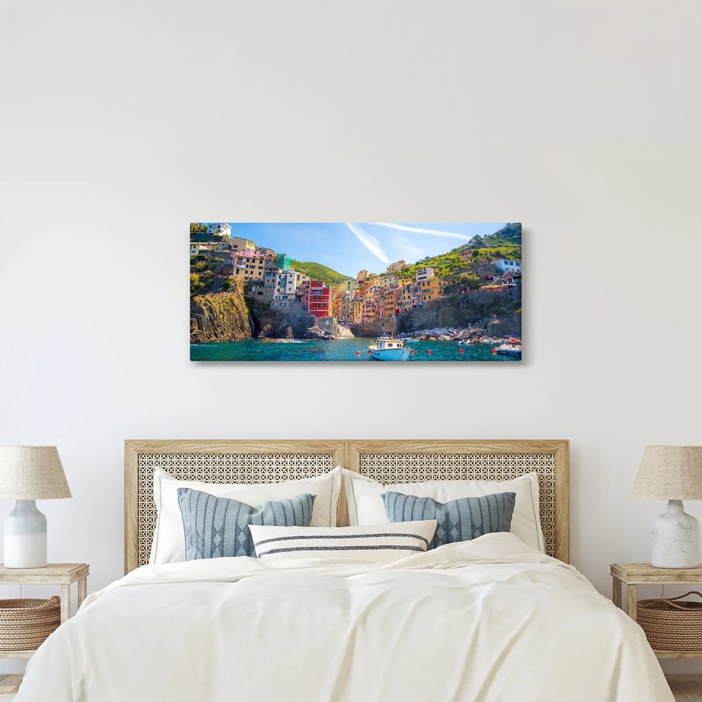 Tablou - Pe Marea mediterană (120x50 cm)